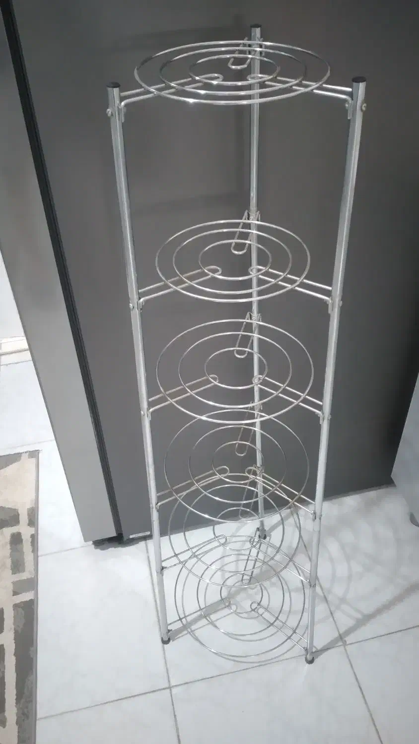 استند6طبقه قابلمه|آب‌چکان و نظم‌دهنده ظروف|محمدیه-قزوین, |دیوار