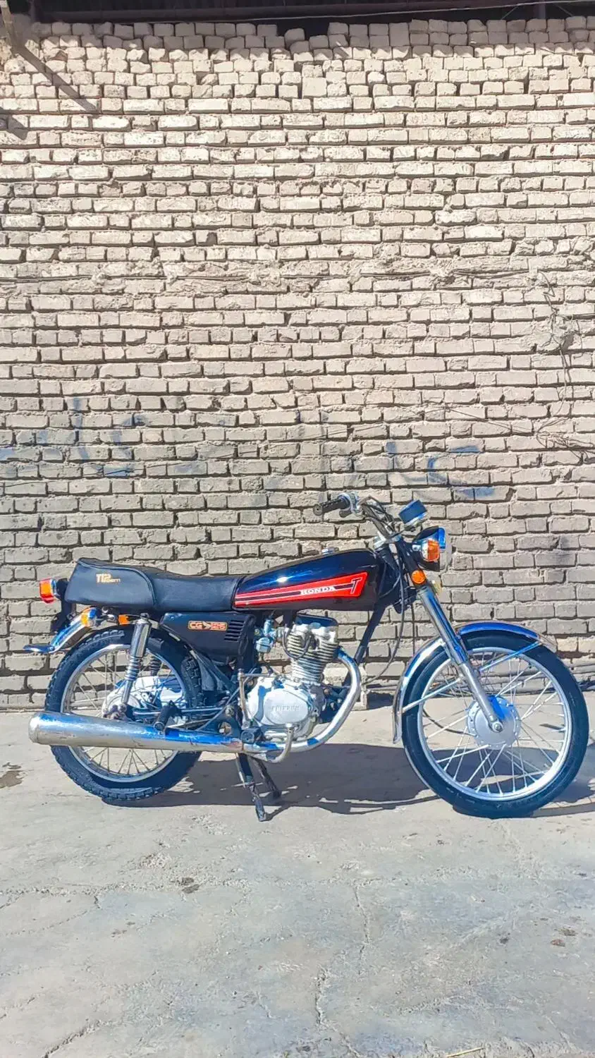 هندا سی جی ۱۲۵ . ۵دنده|موتورسیکلت|مرودشت, بهارستان|دیوار