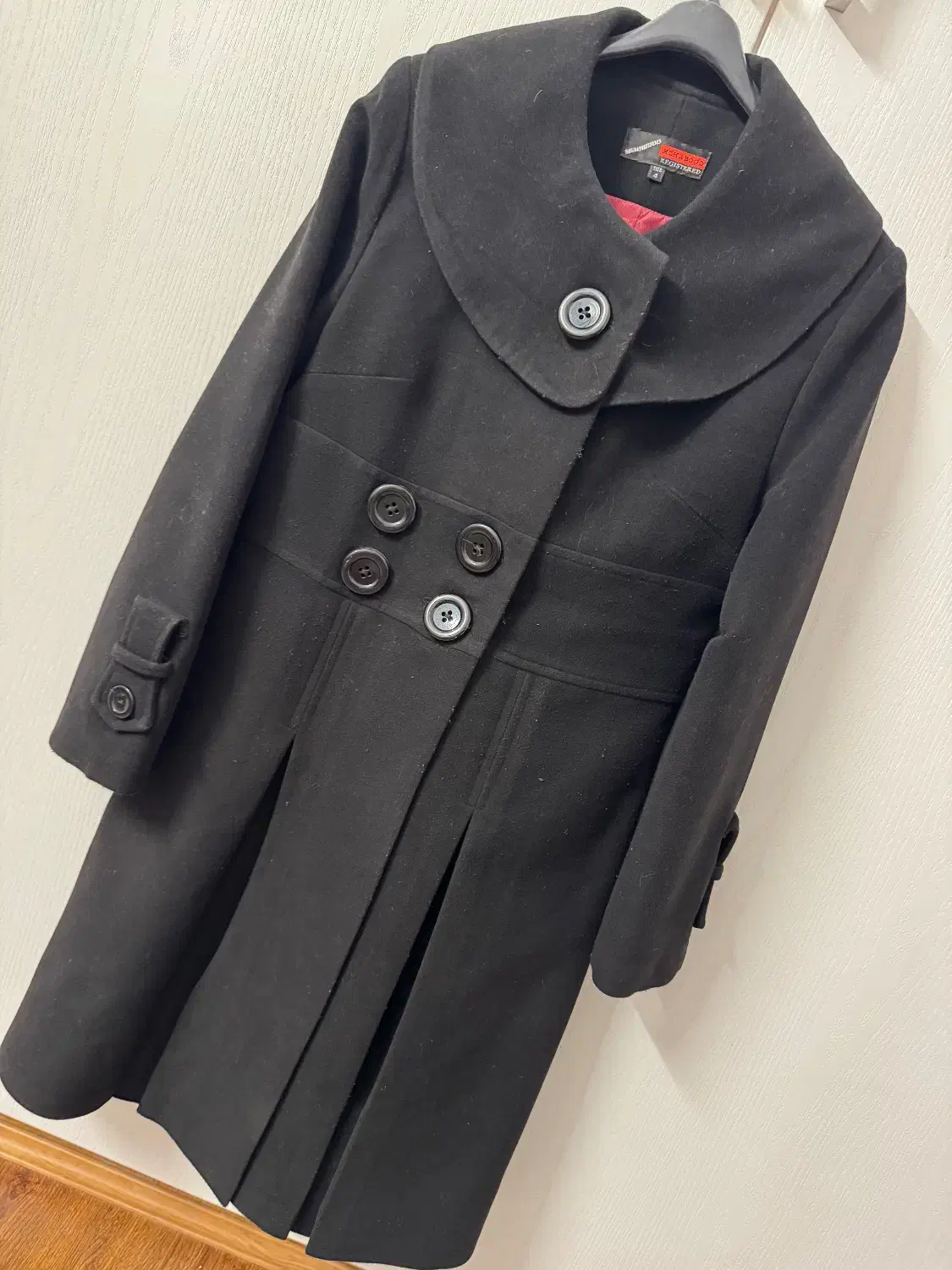 پالتو فوتر مشکی سایز۴۲|لباس|گلپایگان, |دیوار