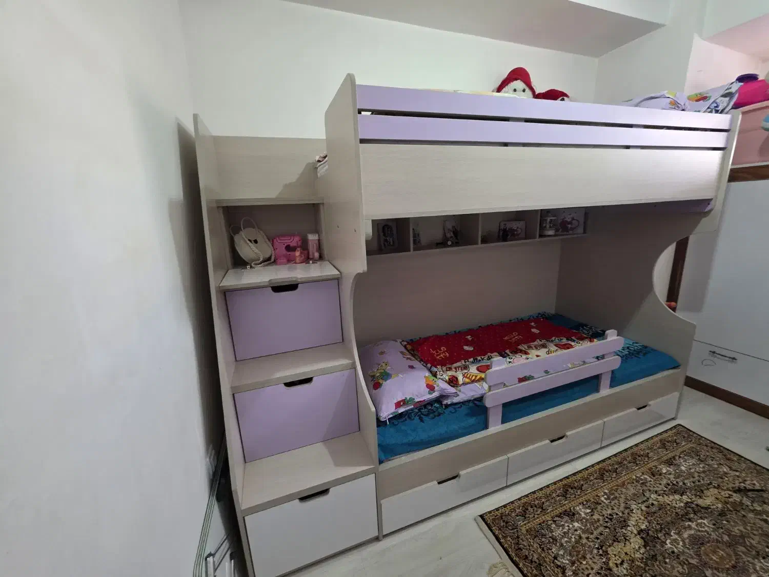 تخت خواب دو طبقه|تخت و سرویس خواب|تبریز, |دیوار