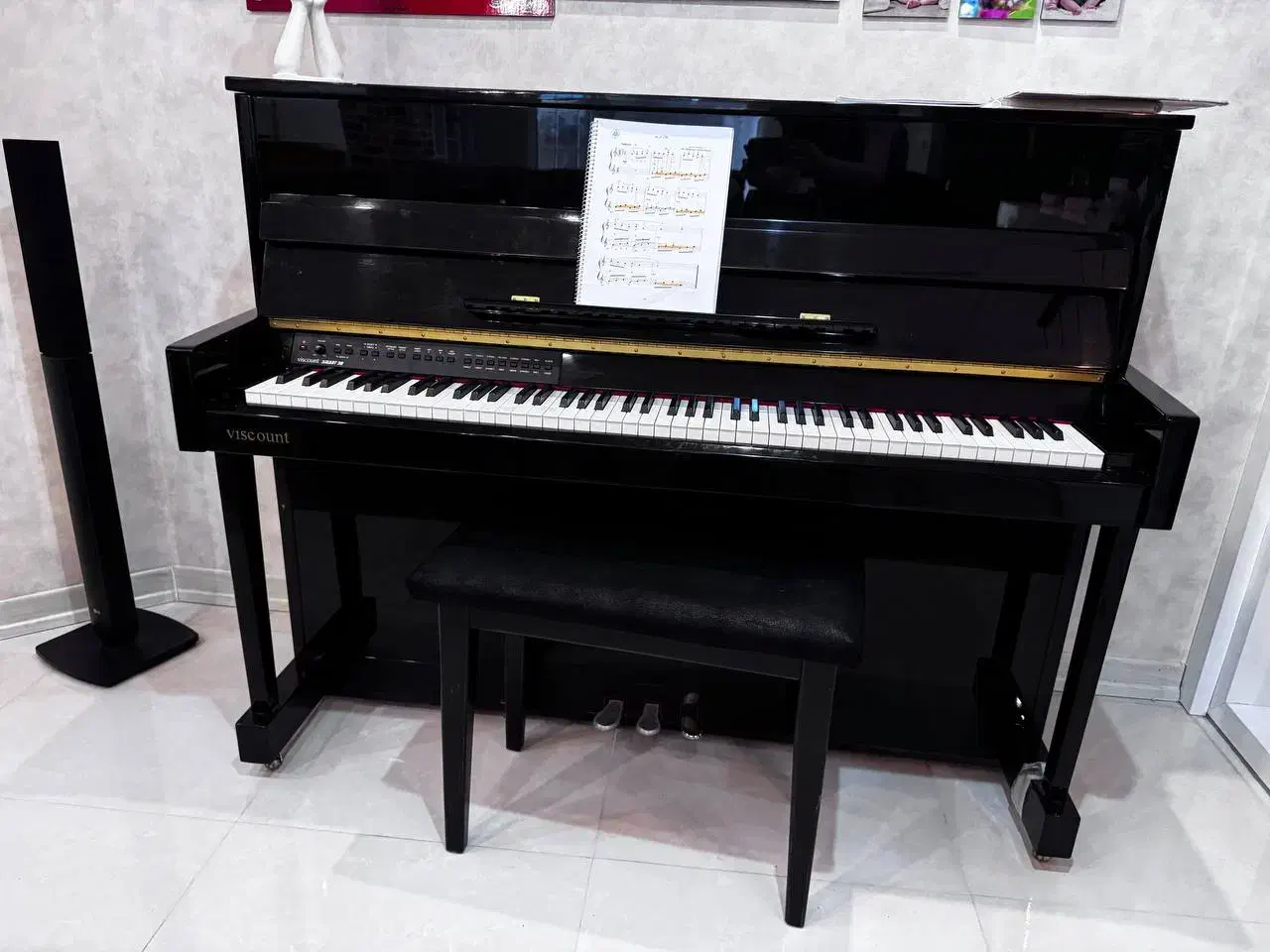 پیانو دیجیتال ویسکانت مدل smart30|پیانو، کیبورد، آکاردئون|فولادشهر, C4|دیوار