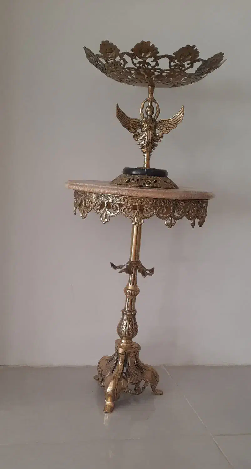 میز تلفن یا کنار سالنی برنز|میز تلفن|کرمانشاه, |دیوار