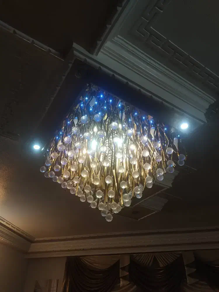 لوستر|لوستر و چراغ آویز|شاهین‌شهر, عطار|دیوار