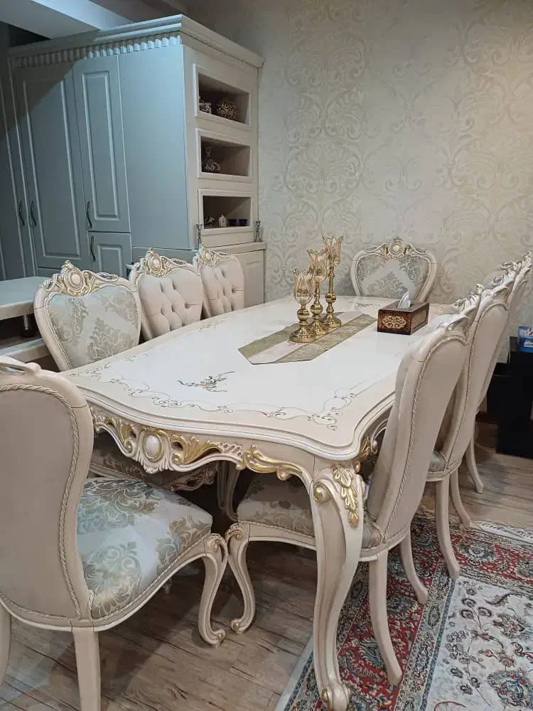 میز ناهارخوری ۸ نفره ترک|میز و صندلی غذاخوری|شیراز, معالیآباد|دیوار