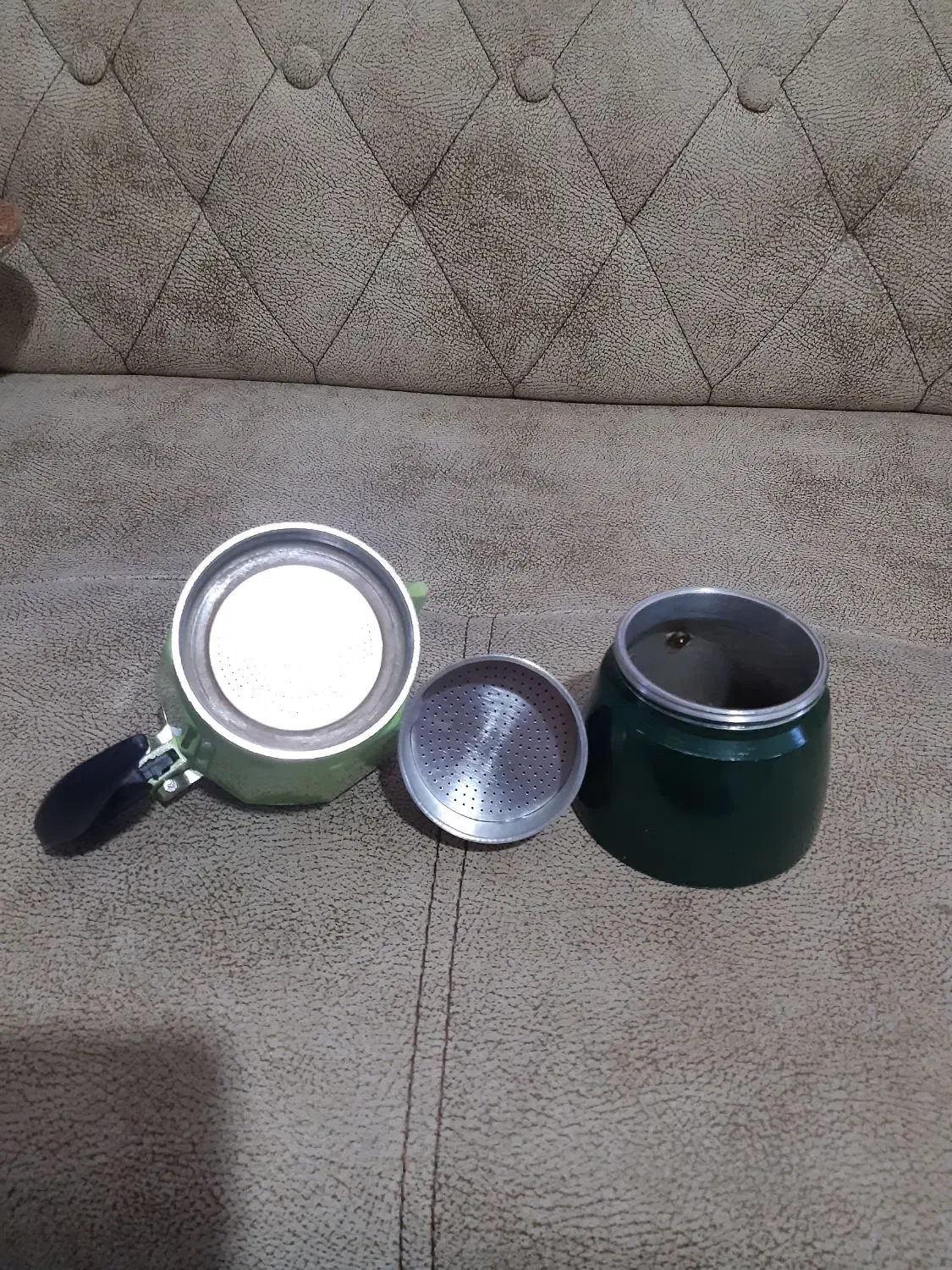 قهوه جوش سه کاپ|سماور، چای‌ساز، قهوه‌ساز|نیشابور, ده حلاج|دیوار