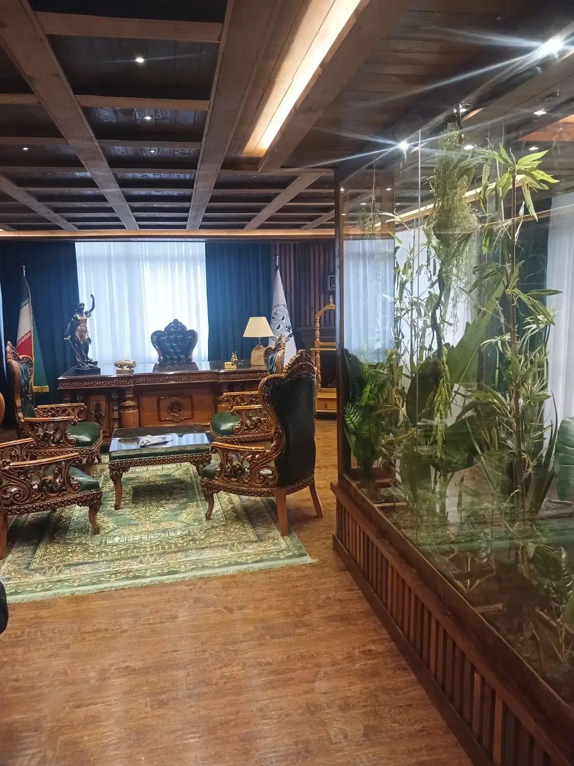 بازسازی ، دیوارپوش ، چوب ترمو ، عایق صدا|خدمات پیشه و مهارت|کرج, چمران|دیوار