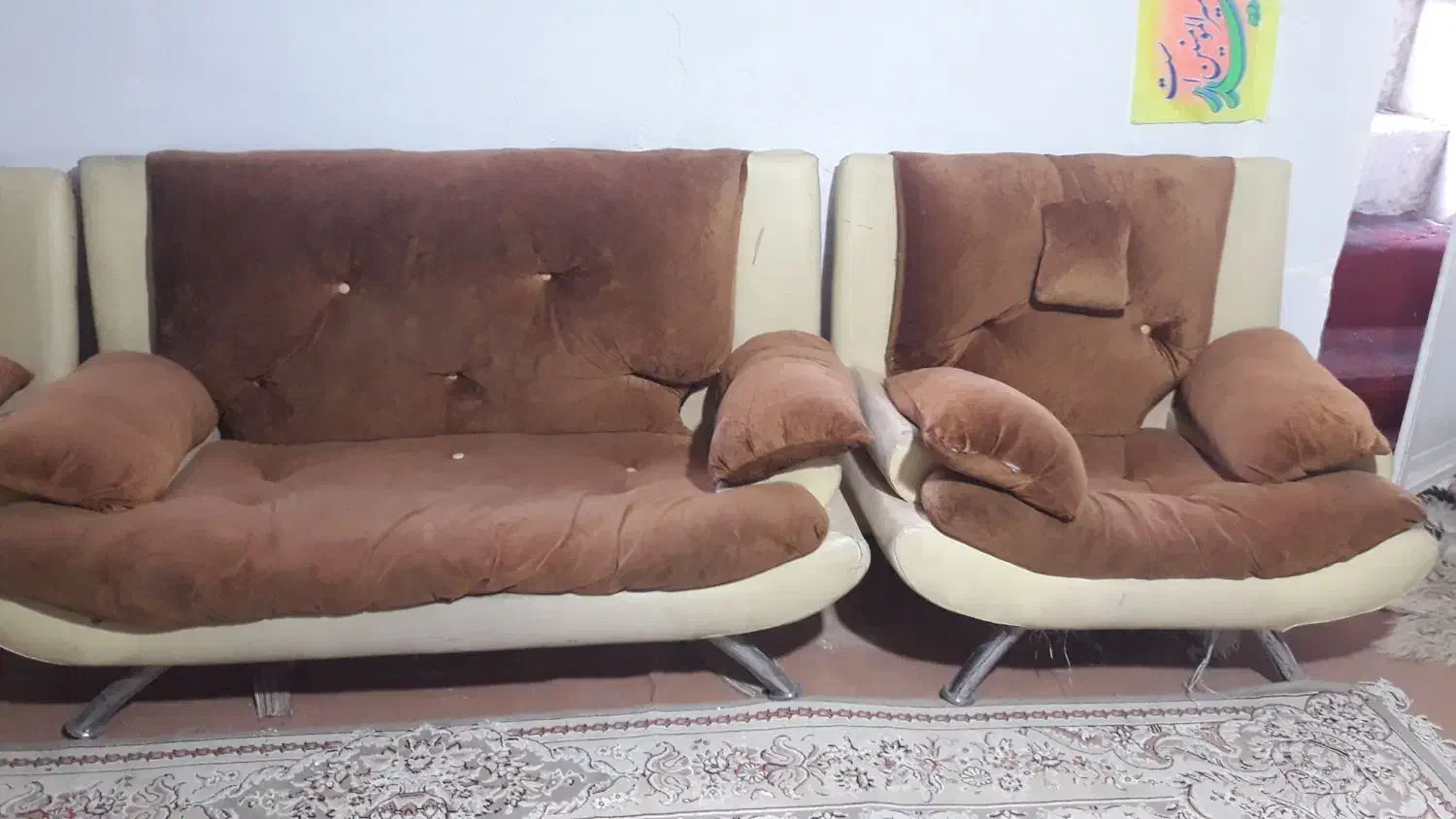 مبل راحتی|مبلمان خانگی و میز عسلی|قم, سراجه (۱۵ خرداد)|دیوار