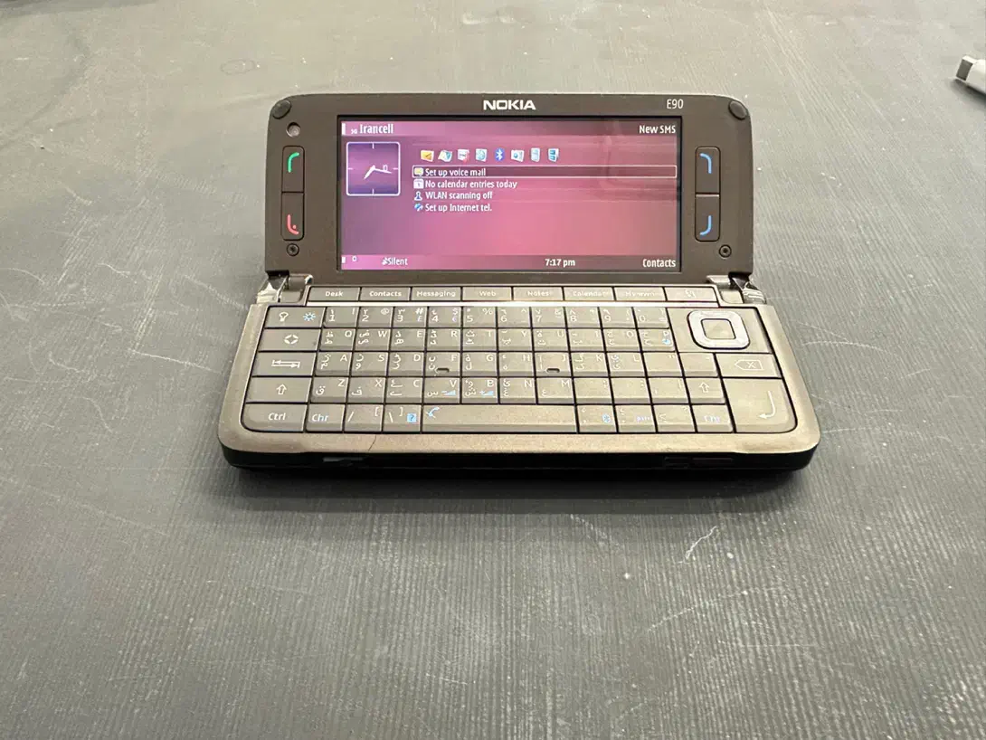 نوکیا e90   n900  nokia|موبایل|تهران, آبشار تهران (دریاچه)|دیوار