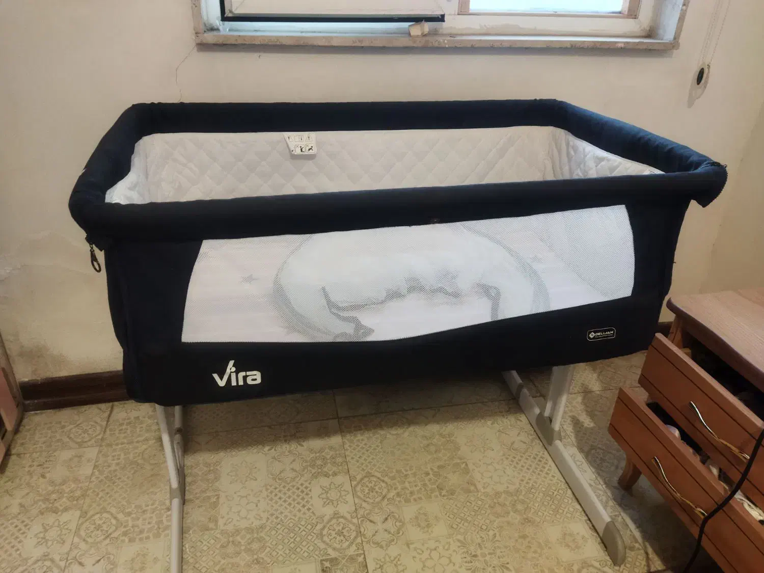 تخت کنار مادر|اسباب و اثاث بچه|رشت, رودبارتان|دیوار