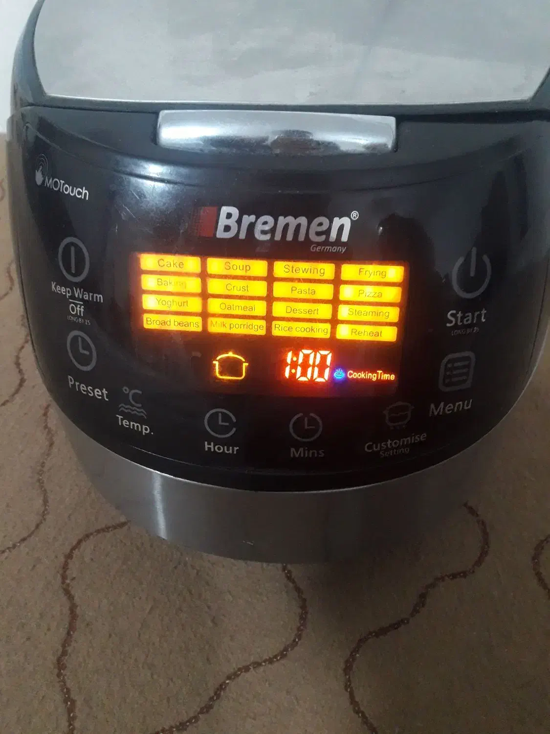 سرخ کنBremenتروتمیز دیجیتالی|اجاق گاز و لوازم برقی پخت‌وپز|رباط‌کریم, الارد|دیوار