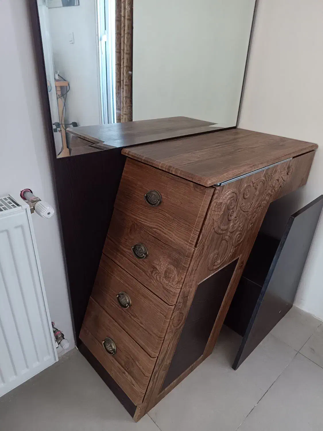 سرویس خواب ۲ نفره بدون تشک|تخت و سرویس خواب|گرگان, |دیوار