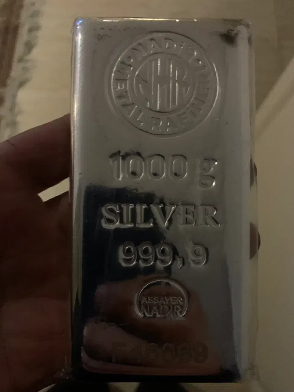 شمش نقره یک کیلویی ندیر ترکیه|جواهرات|تهران, درختی|دیوار