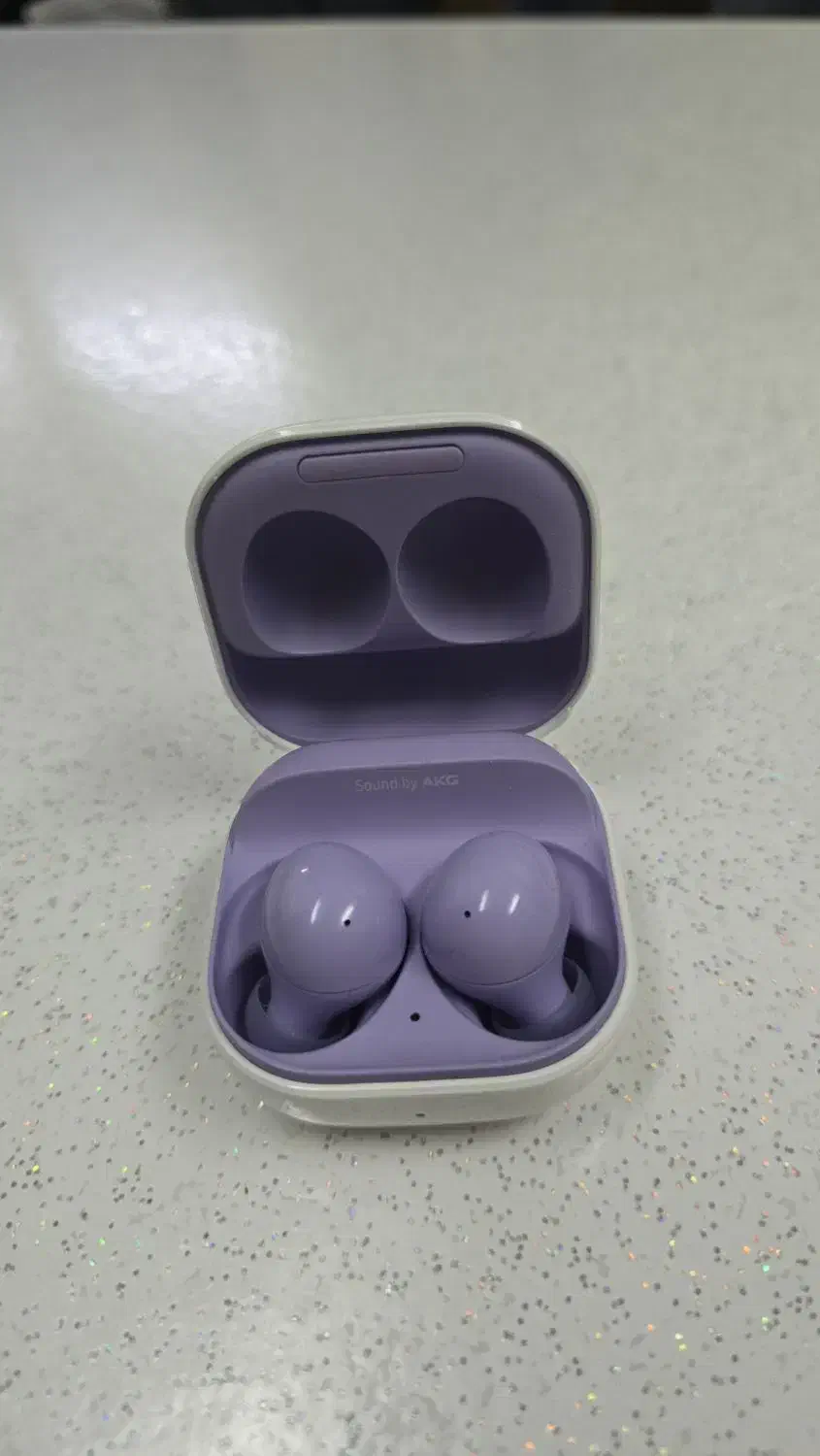 هندزفری سامسونگ Buds 2 (بادز ۲)-رنگ یاسی -در حد نو|لوازم جانبی موبایل و تبلت|تهران, هروی|دیوار