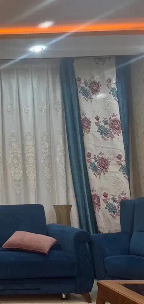 فروش فوری فرش ۹متری ودالان پرده|فرش|ایلام, |دیوار