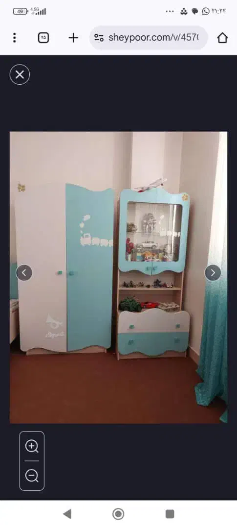 سرویس خواب شیک و تمیز کودک و نوجوان|تخت و سرویس خواب|آبادان, |دیوار