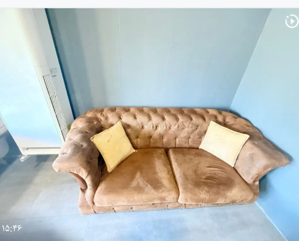 مبلمان چستر ۷نفره درحدنو|مبلمان خانگی و میز عسلی|هشتگرد, تهران دشت|دیوار