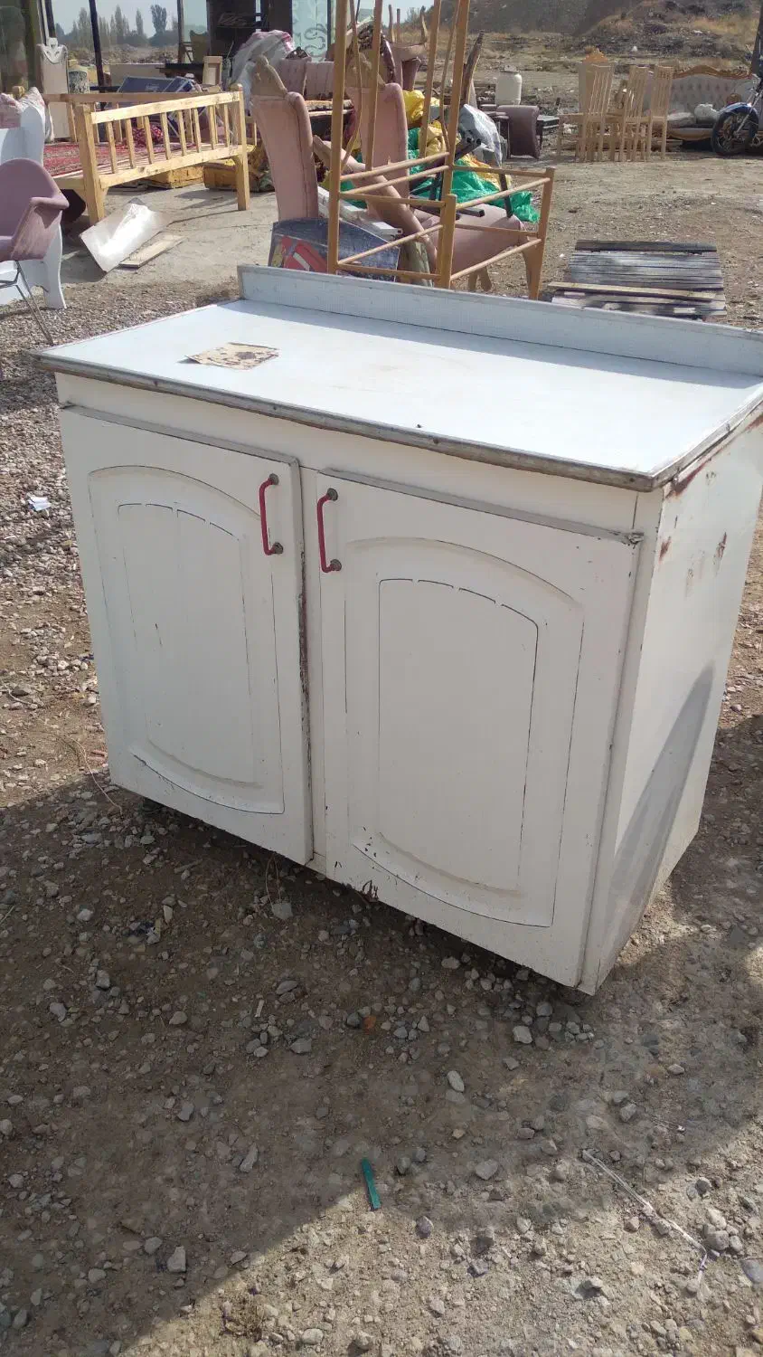 کابینت فلزی ظرفشویی ۲ سینی تک لگن|مصالح و تجهیزات ساختمان|ارومیه, |دیوار