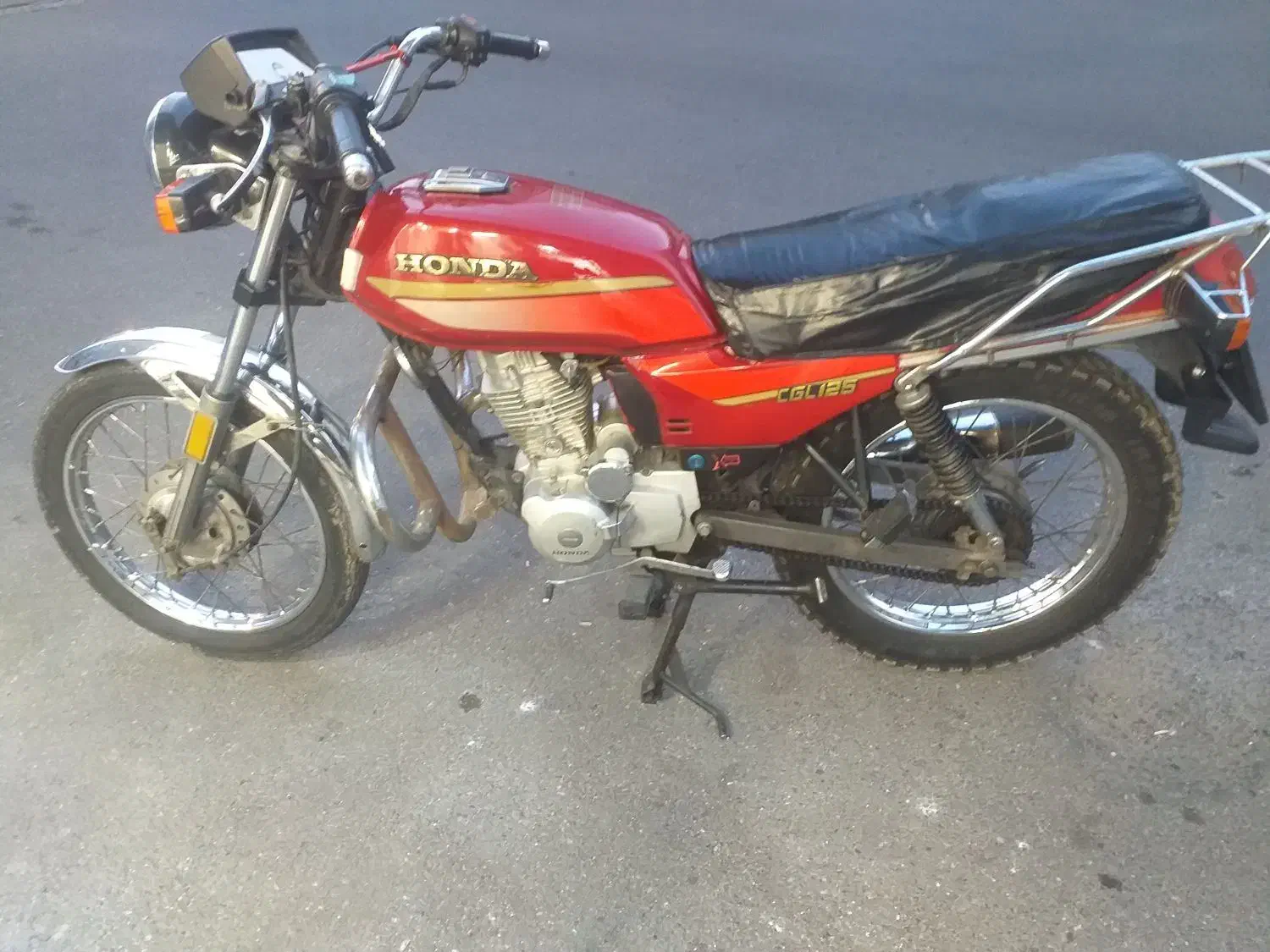 هوندا ۱۲۵ سی جی ال اصل ژاپن|موتورسیکلت|رشت, کوی طالقانی|دیوار