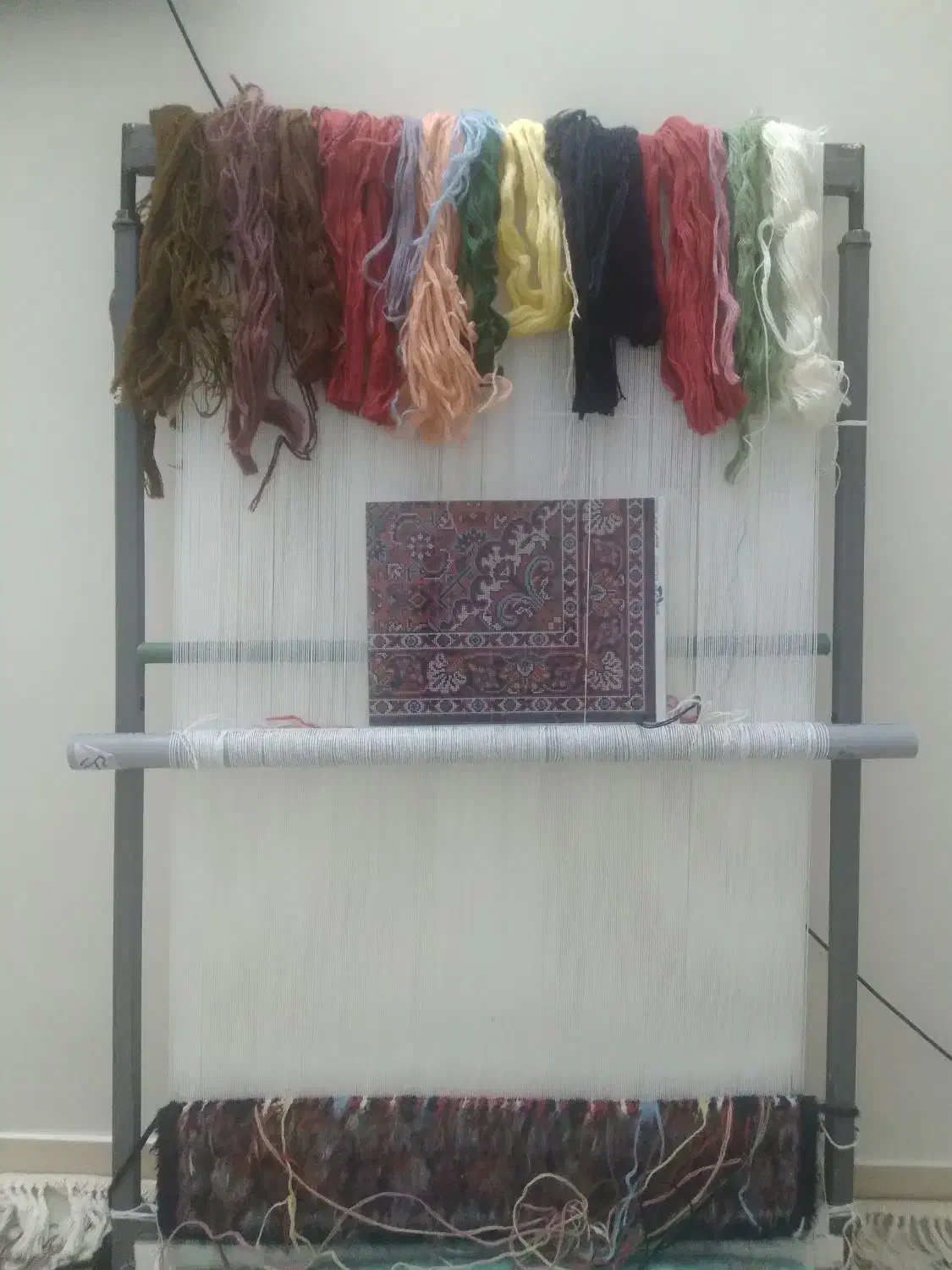 یک جفت پشتی|پشتی|زنجان, |دیوار