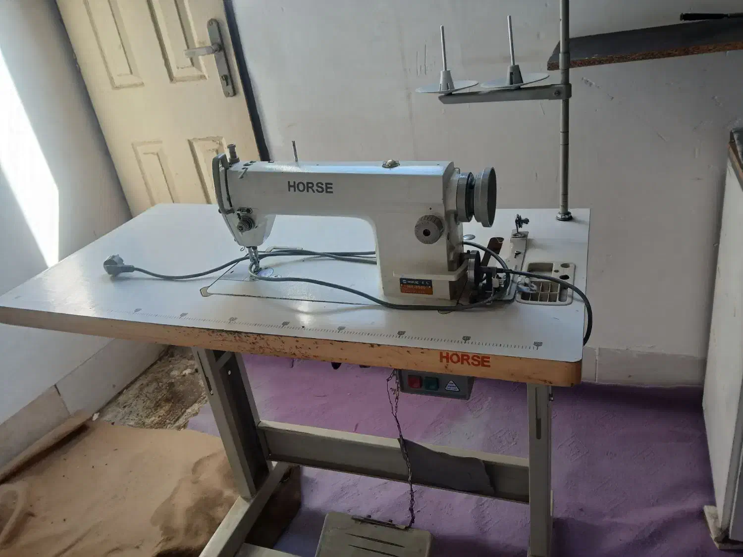 چرخ راسته دوزی هرس سالم تمیز کم کار|چرخ خیاطی و ریسندگی|گلپایگان, |دیوار