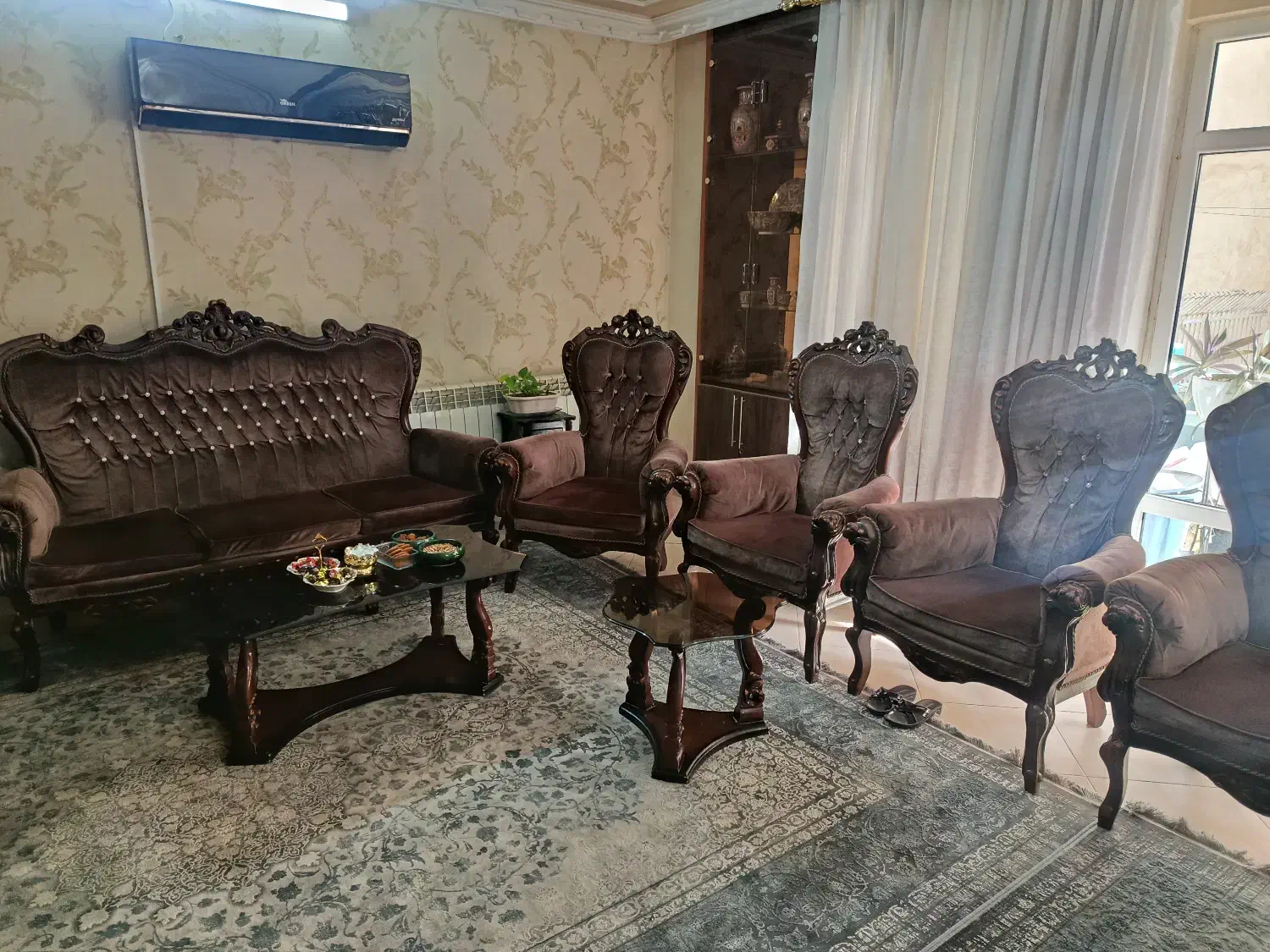 مبل استیل|مبلمان خانگی و میز عسلی|لردگان, |دیوار