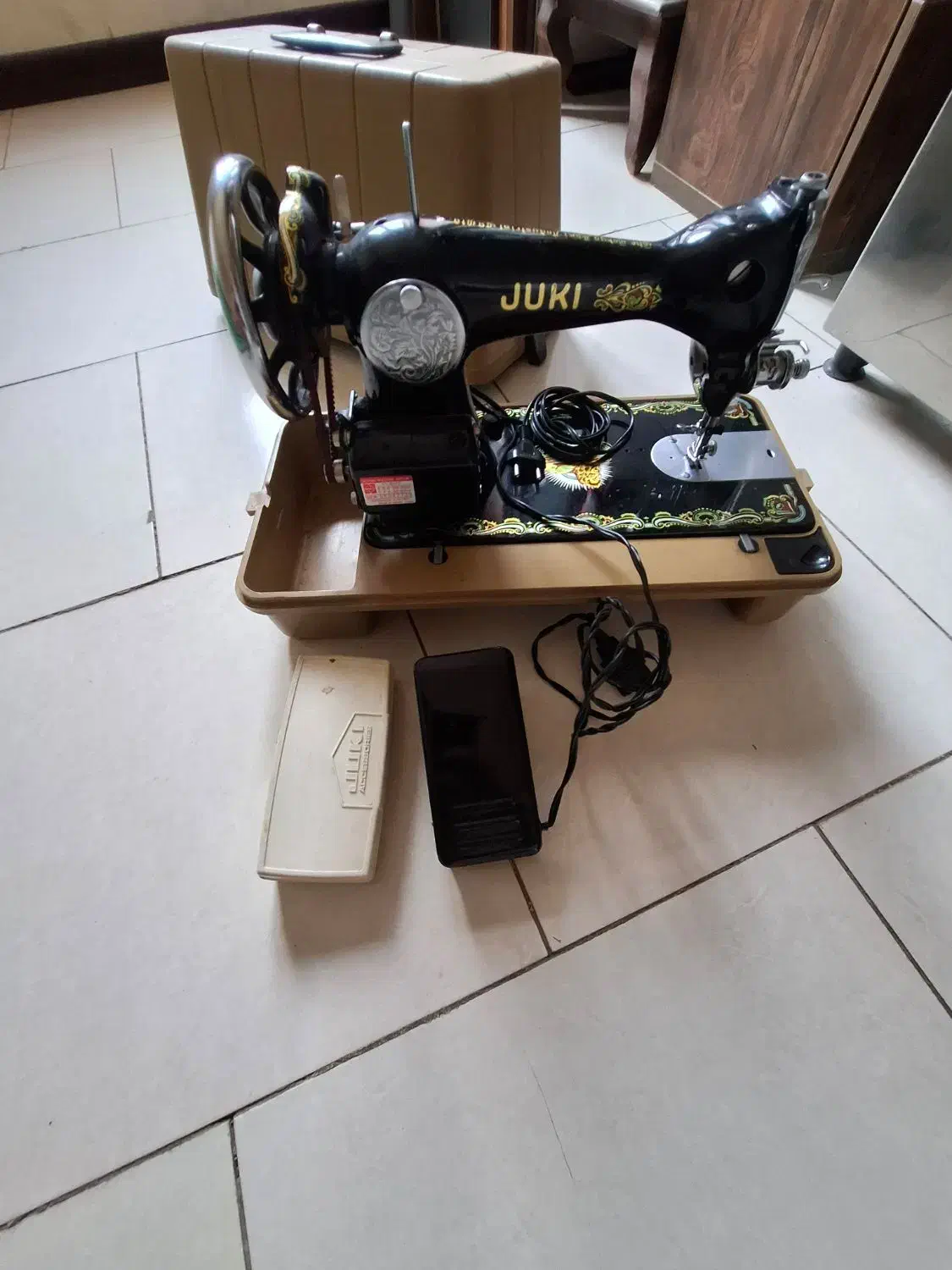 چرخ خیاطی جوکی قدیمی (اصل ژاپن)|کلکسیون اشیاء عتیقه|تهران, اکباتان|دیوار