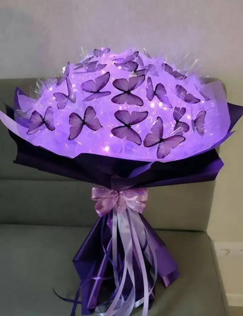 دسته گل پروانه ای|گل مصنوعی|کرمان, |دیوار