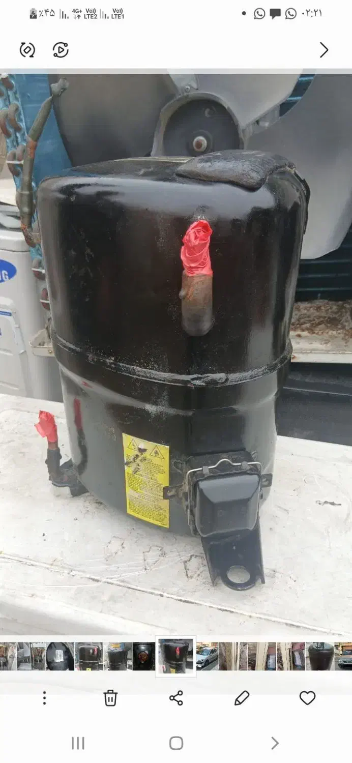 کمپرسور پیستونی|کولر گازی و فنکوئل|زابل, |دیوار