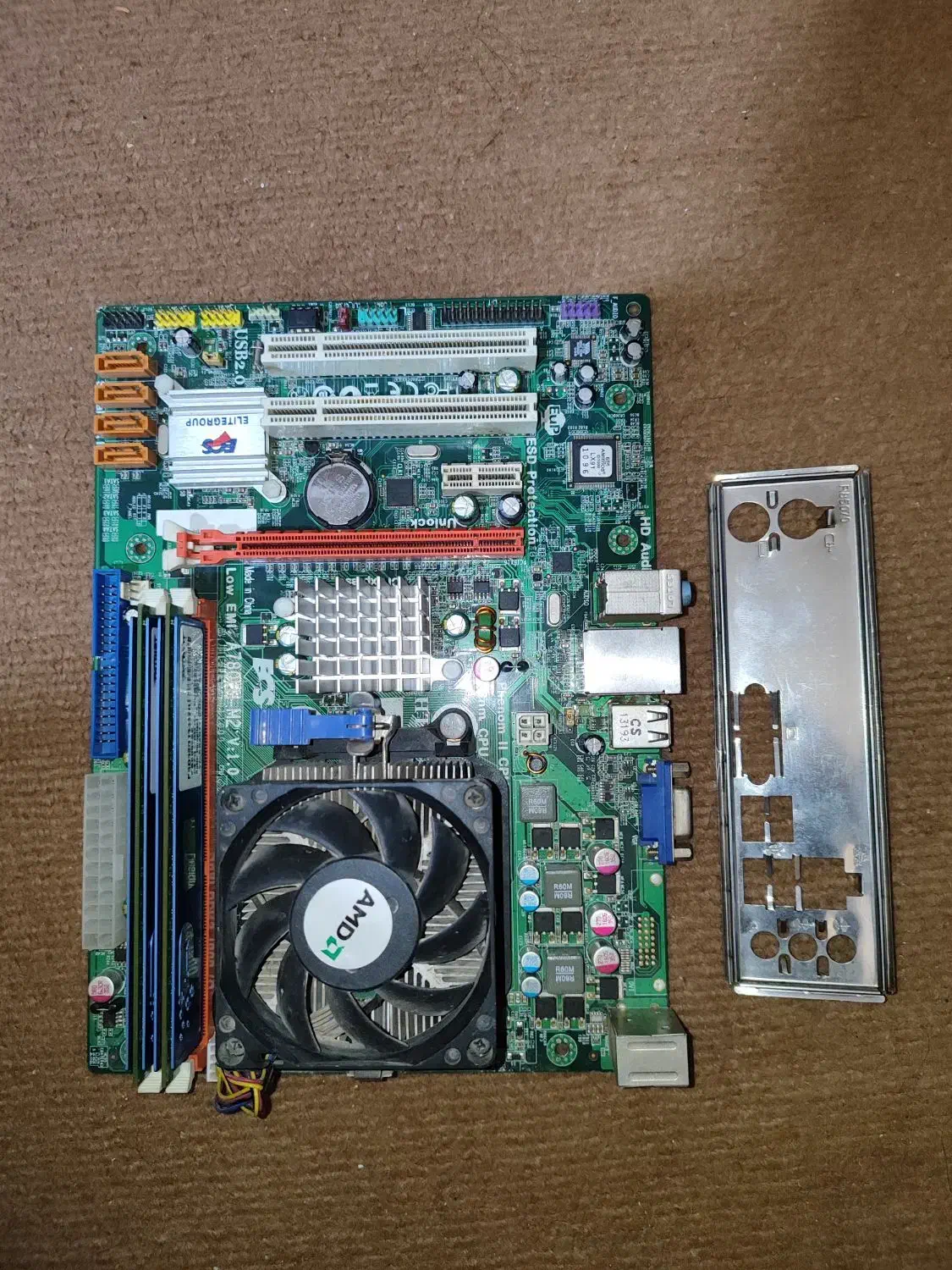 باندل ۲هسته ای با پردازنده x250 و رم ۴ گیگ ddr3|قطعات و لوازم جانبی رایانه|چالوس, |دیوار