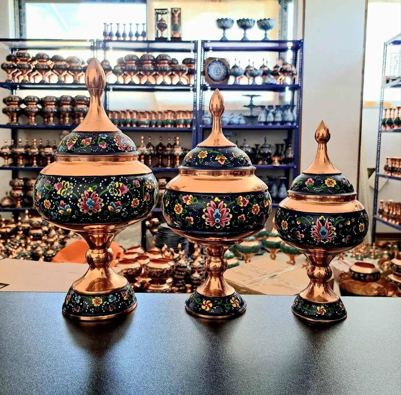 شکلات خوری مس پرداز گزخوری پرداز|صنایع دستی و سایر لوازم تزئینی|برخوار, |دیوار