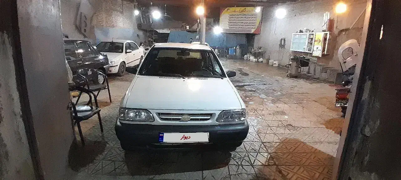 پراید صبا بنزینی سفید|خودرو سواری و وانت|مشهد, بهمن|دیوار