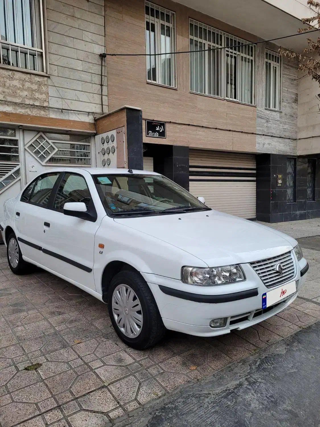 سمند LX EF7 مدل 1399بیرنگ کم کار کارمندی|خودرو سواری و وانت|کرج, کوی گلها|دیوار