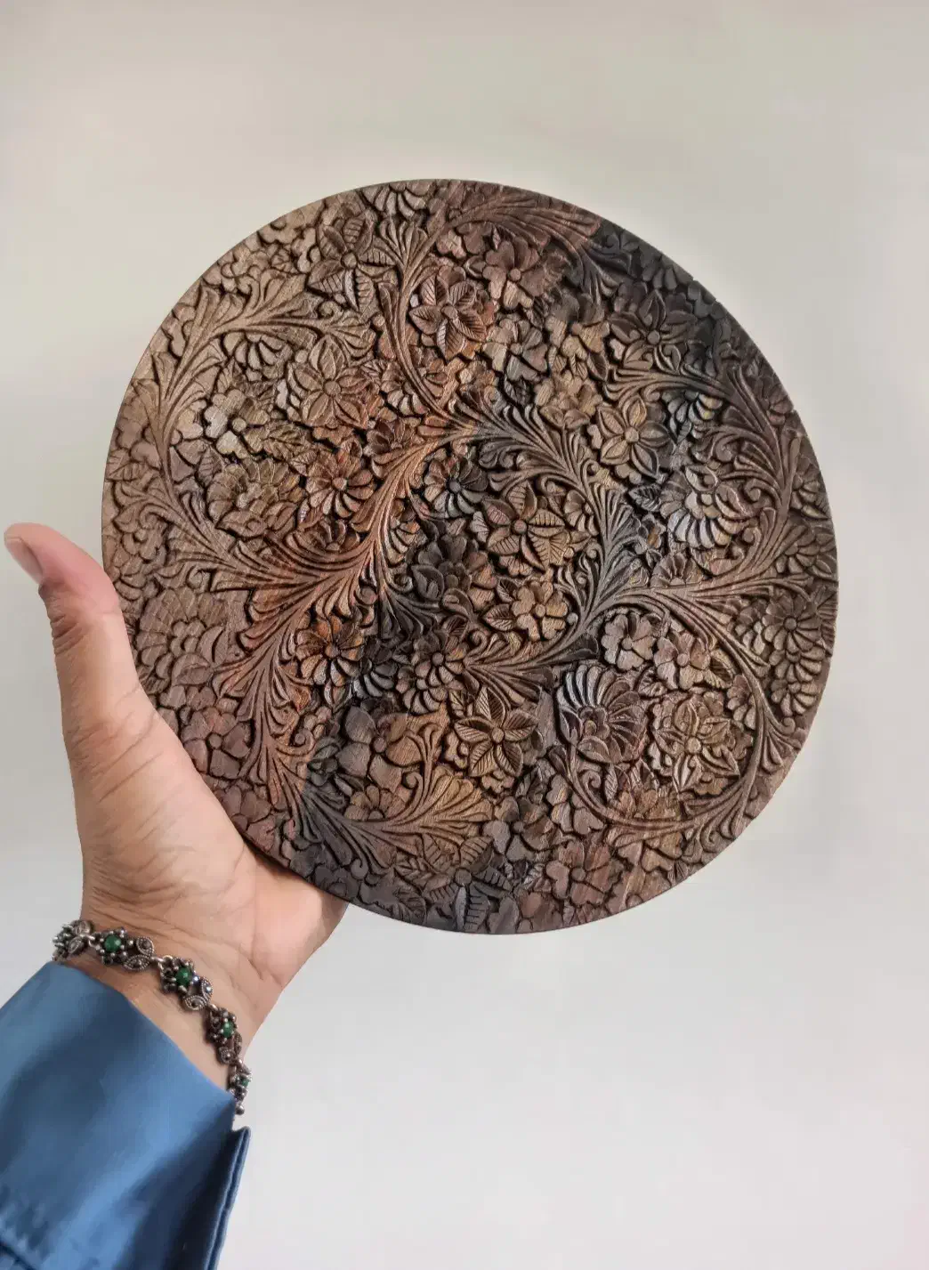 بشقاب منبتکاری شده|صنایع دستی و سایر لوازم تزئینی|آباده, |دیوار