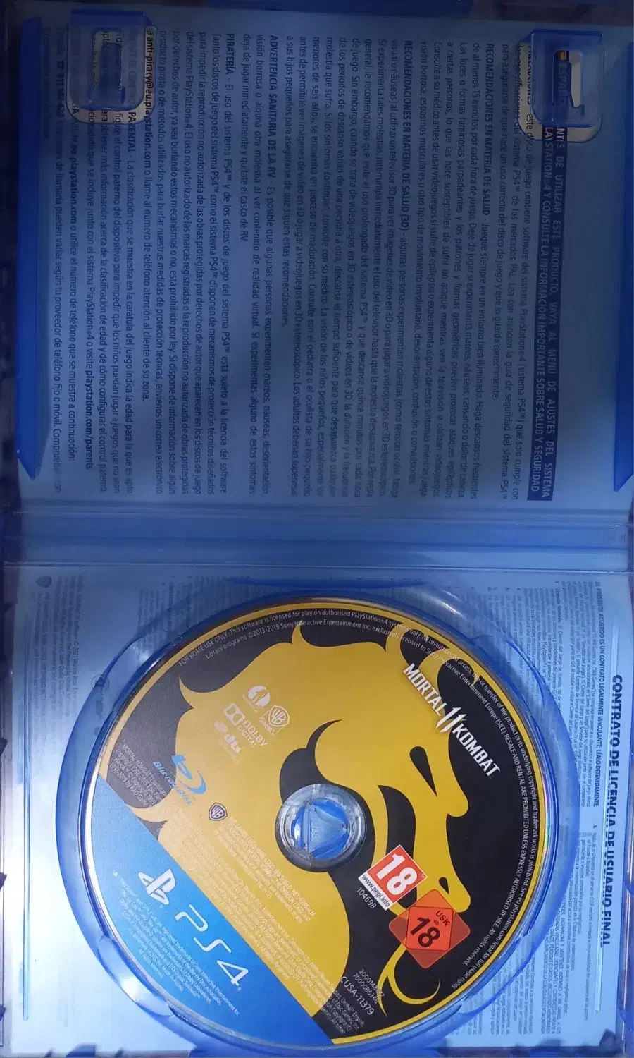 دیسک بازیه مورتال کامبت ۱۱ بدون حتی یه خط|کنسول، بازی ویدئویی و آنلاین|تهران, خانی آباد نو شمالی|دیوار