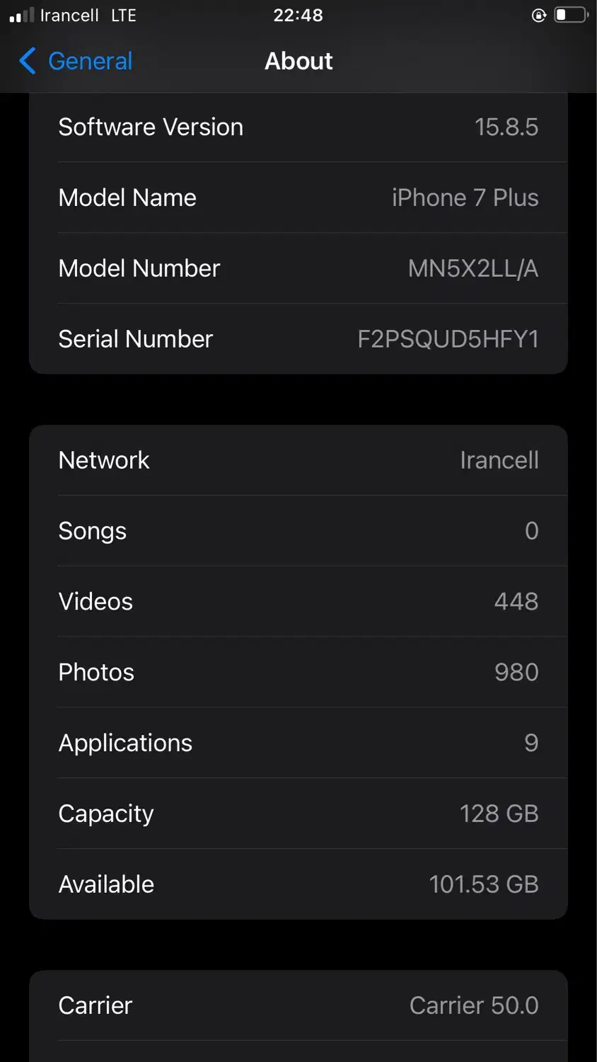 گوشی ایفن ۷پلاش|موبایل|بندرعباس, |دیوار