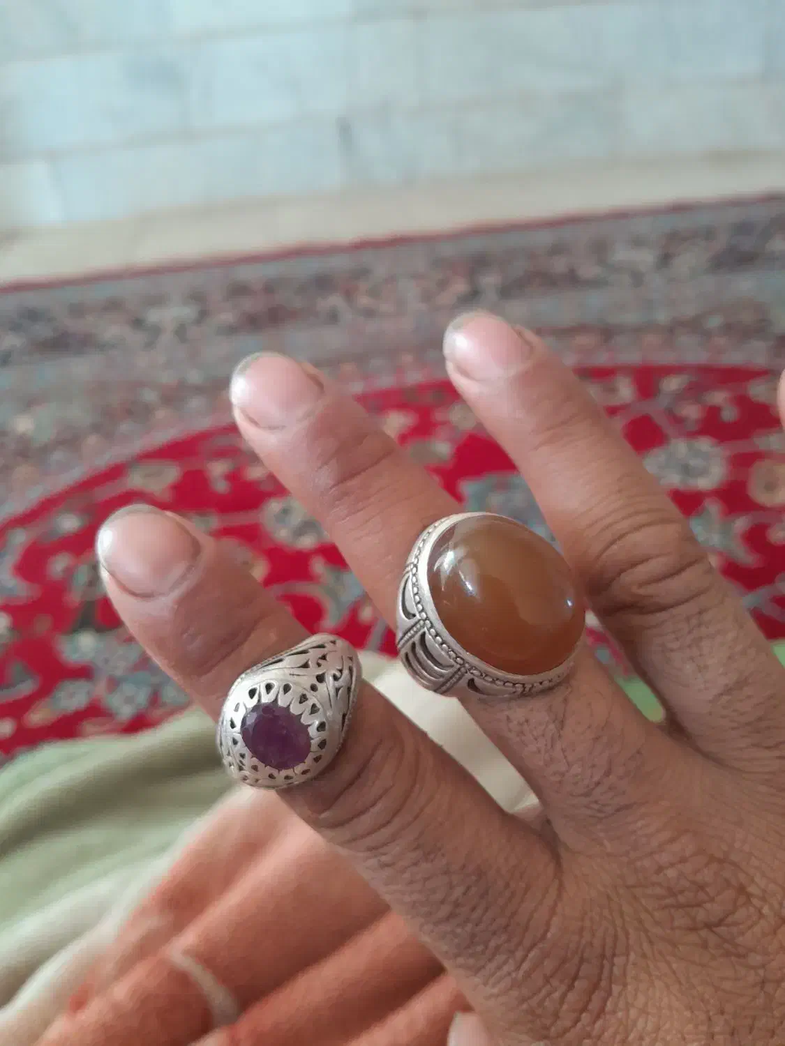 انگشتر نقره|جواهرات|سبزوار, رضوی|دیوار