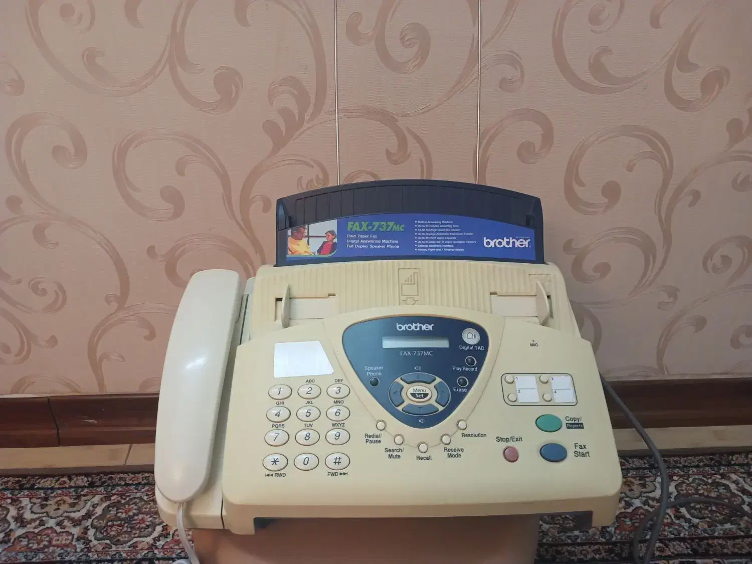 دستگاه فکس مارک برادِر آلمانی|پرینتر، اسکنر، کپی، فکس|اصفهان, کوی ولی عصر|دیوار