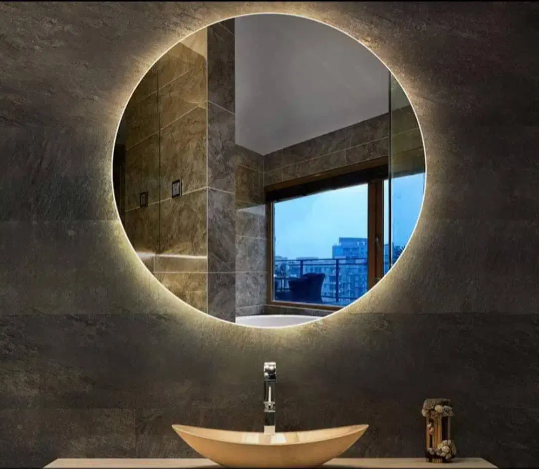 آینه گرد بک لایت آینه قدی دفرمه|آینه|تهران, چیتگر شمالی|دیوار