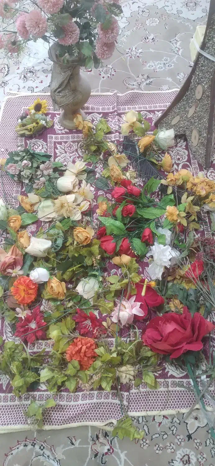 گلهای تمیز سالم|گل مصنوعی|مشهد, طلاب|دیوار