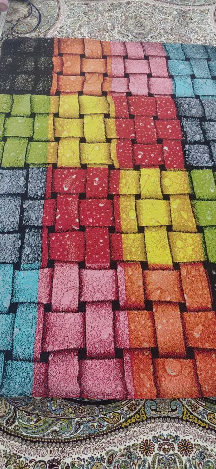 گلیم فرش ۴متری ترک|فرش|شهریار, رضی آباد بالا|دیوار