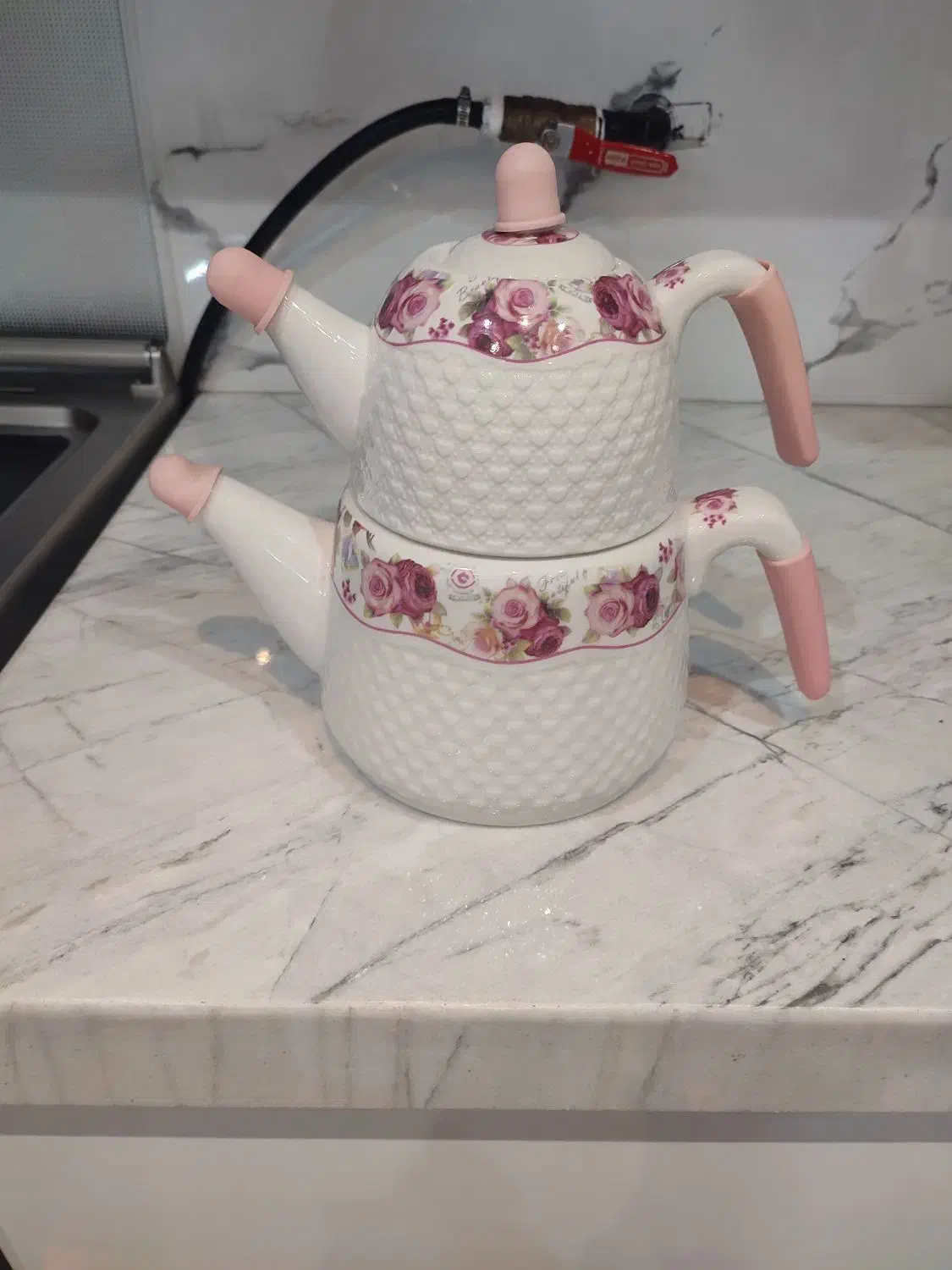 کتری و قوری سرامیکی|قوری، کتری، قهوه‌ساز دستی|خمینی‌شهر, |دیوار