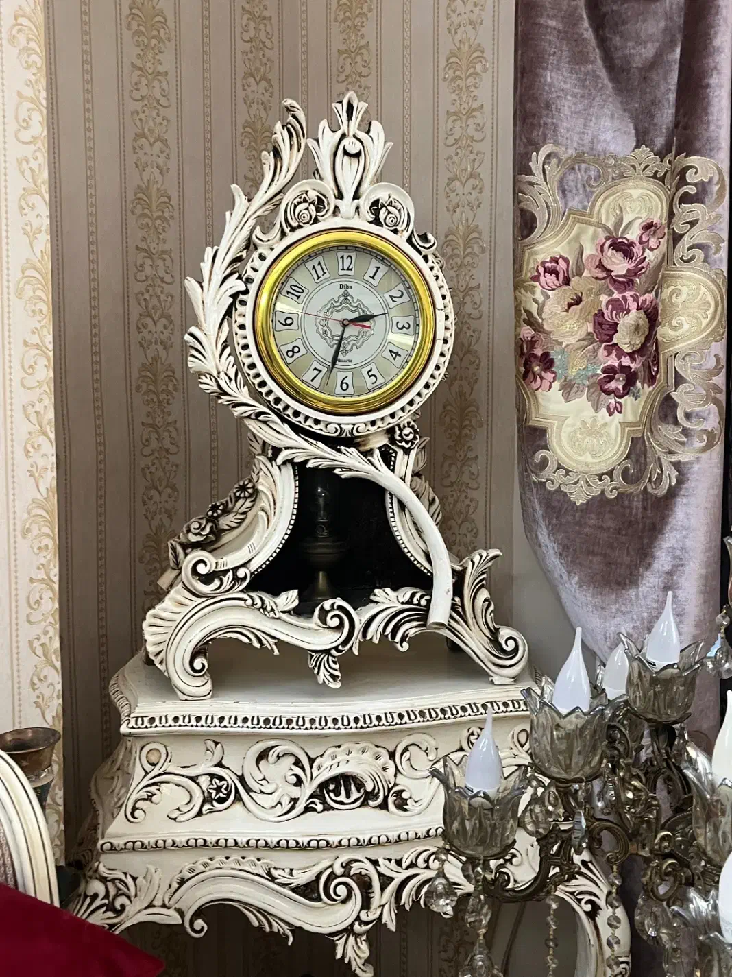 ساعت کنسول دار|ساعت دیواری و تزئینی|فشاپویه, |دیوار