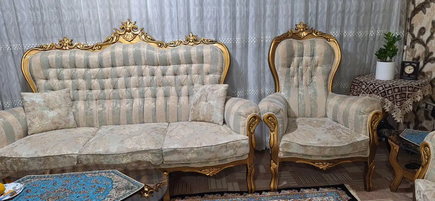 مبل سلطنتی|مبلمان خانگی و میز عسلی|اردبیل, |دیوار