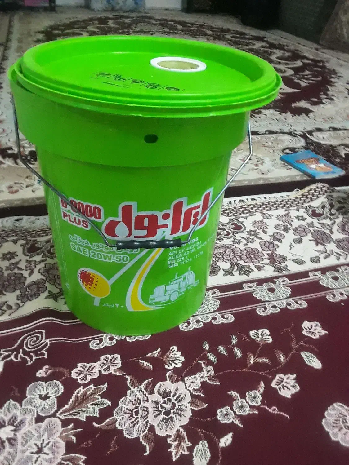 سطل بیست لیتری|ظروف نگهدارنده، پلاستیکی، یک‌بارمصرف|خرمدره, |دیوار