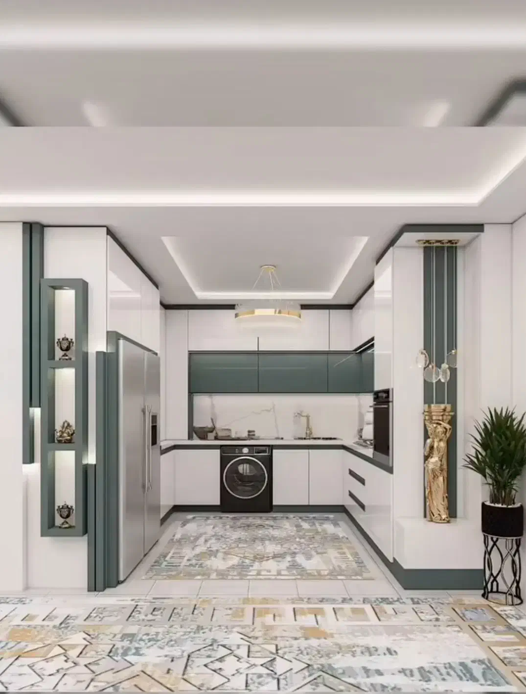 کابینت هایگلاس|مصالح و تجهیزات ساختمان|چمستان, |دیوار
