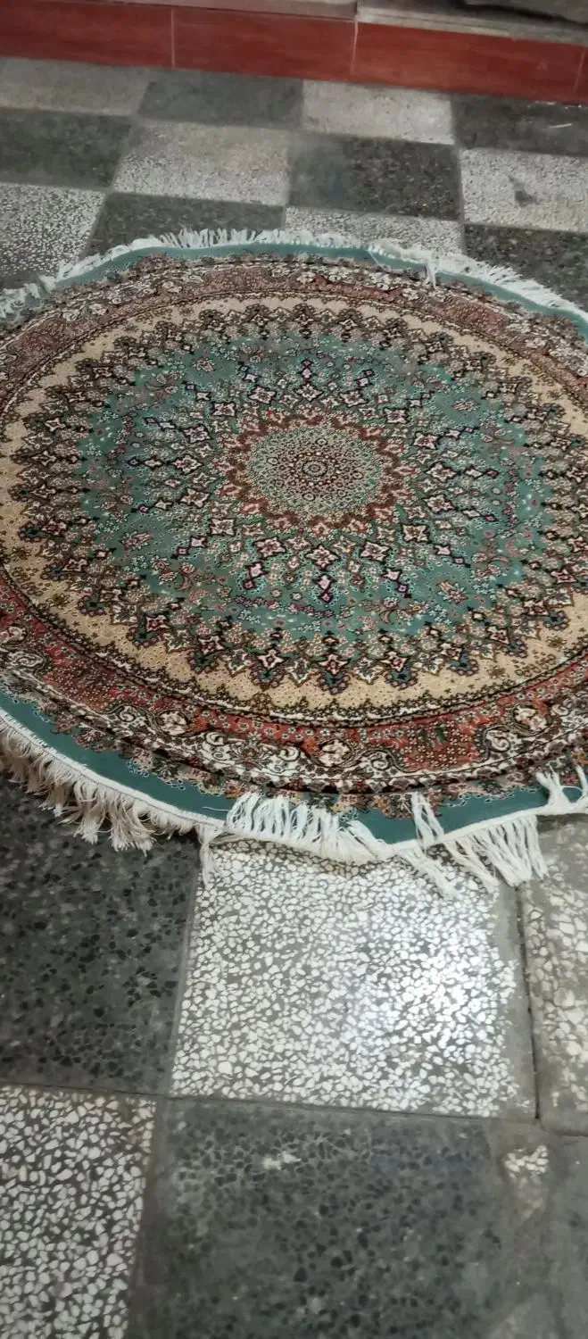 فرش ۴متری و فرش گرد|فرش|گرگان, |دیوار
