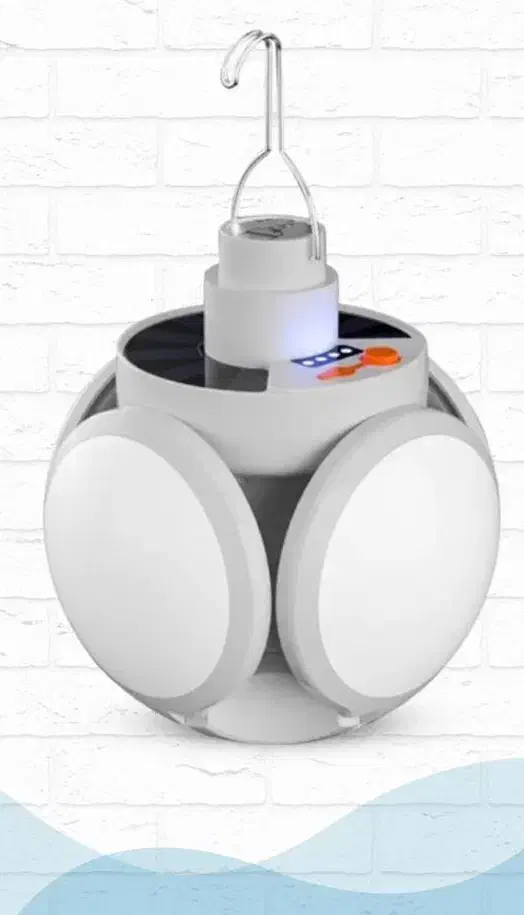 لامپ خورشیدی/کمپینگ آویز دار|کوهنوردی و کمپینگ|صدرا-فارس, فاز ۱|دیوار