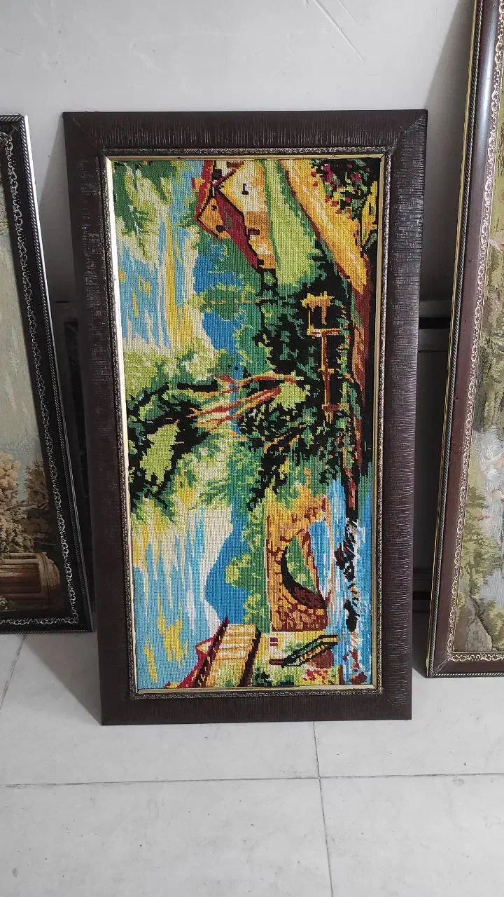 تابلو ترمه|صنایع دستی و سایر لوازم تزئینی|اراک, |دیوار