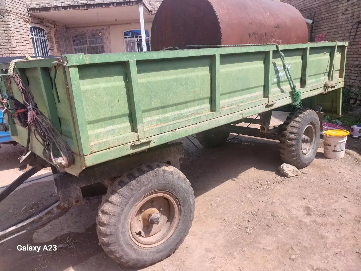 بارکش چهار چرخ گلبره|ماشین‌آلات صنعتی|قره قوین, |دیوار