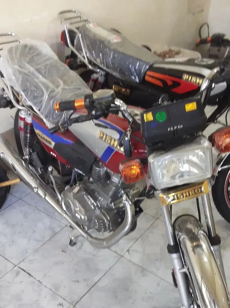 پیشرو خشک|موتورسیکلت|آذرشهر, |دیوار